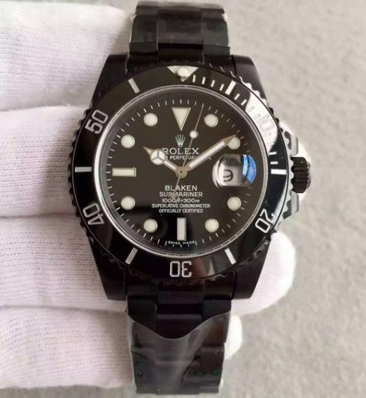 ROLEX SUBMARINER BLACKEN