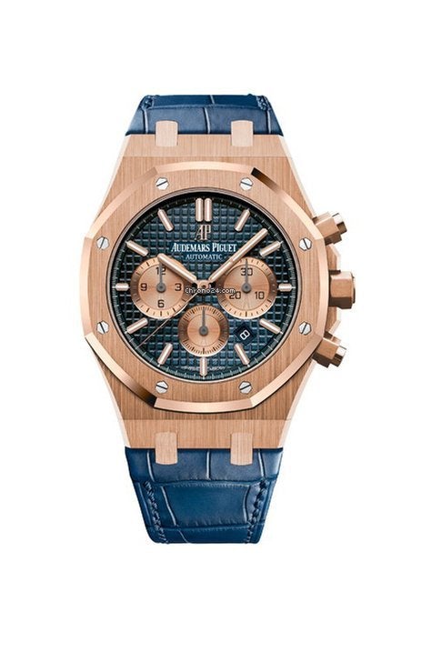Audemars Piguet Royal Oak Chronograph 26331OR Leather Bracelet