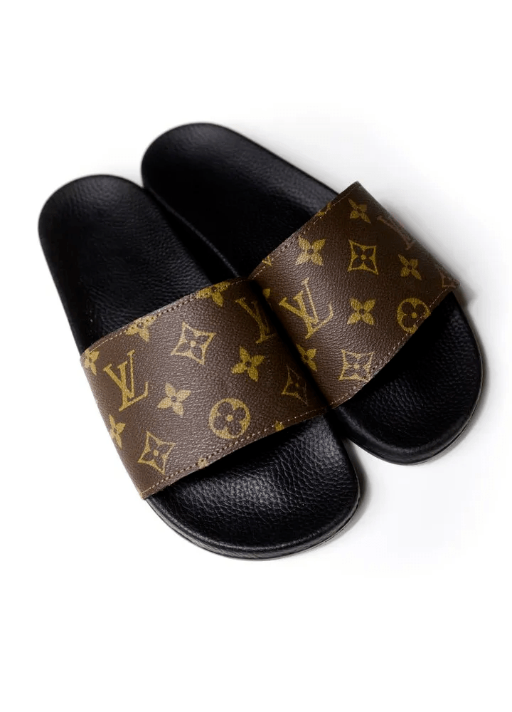 LOUIS VUITTON MEN SANDLE  / Brown