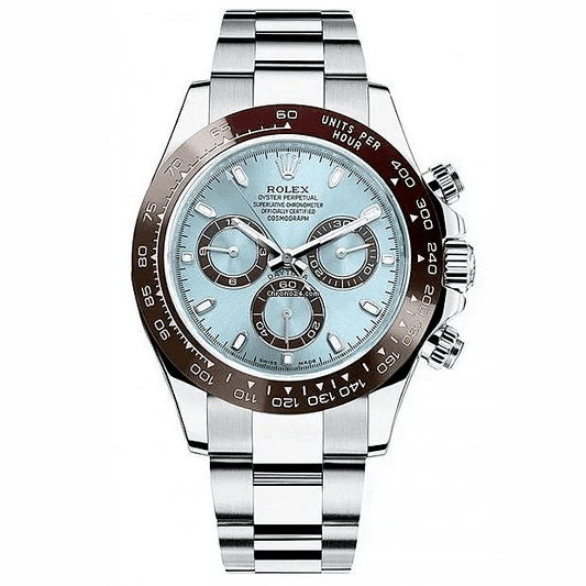 Rolex Daytona Platinum Ice Blue Dial Automatic Chronograph
